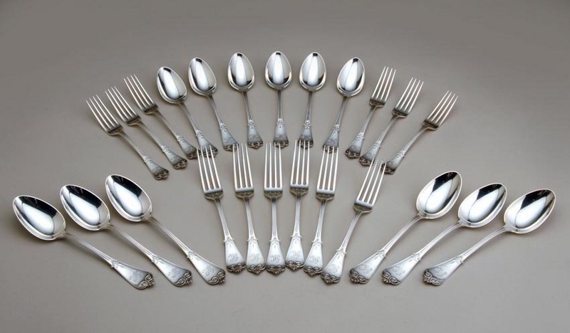 Tiffany sterling hot sale silver flatware